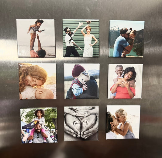 9 Custom Photo Magnets